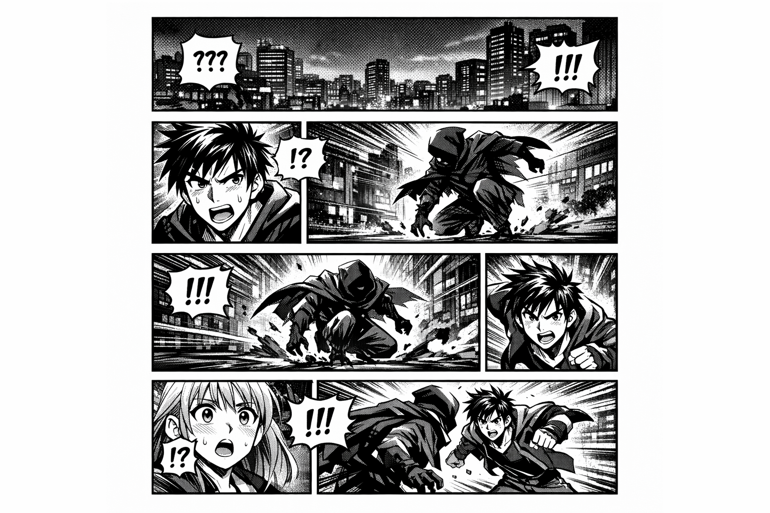 AI Manga Panel Generator