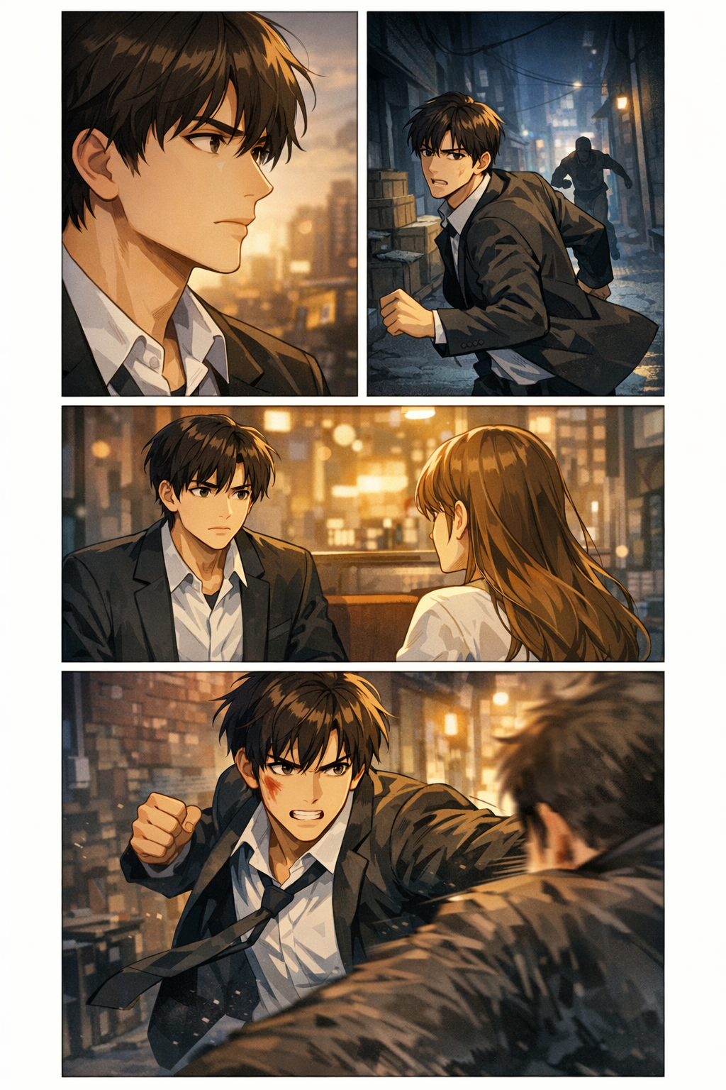 Vertical Webcomic Story Flow