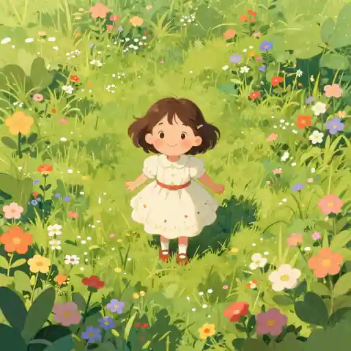 Whimsical Meadow Daydream story problem sample 3