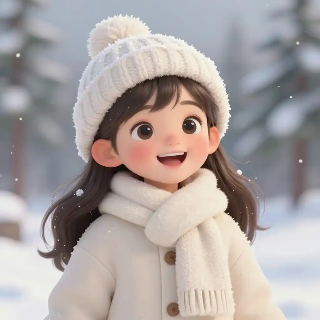 Warm Wishes: A Charming Winter Tale style AI art example