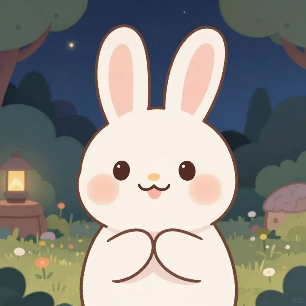 The Bunny Astronaut and the Raspberry Meteor style AI art example