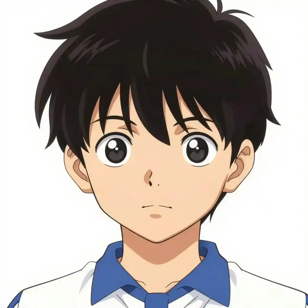 Sports Manga style AI art example