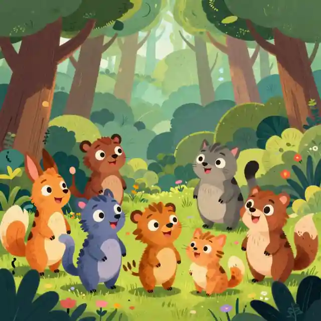 Whimsical Animal Friends story problem sample 3