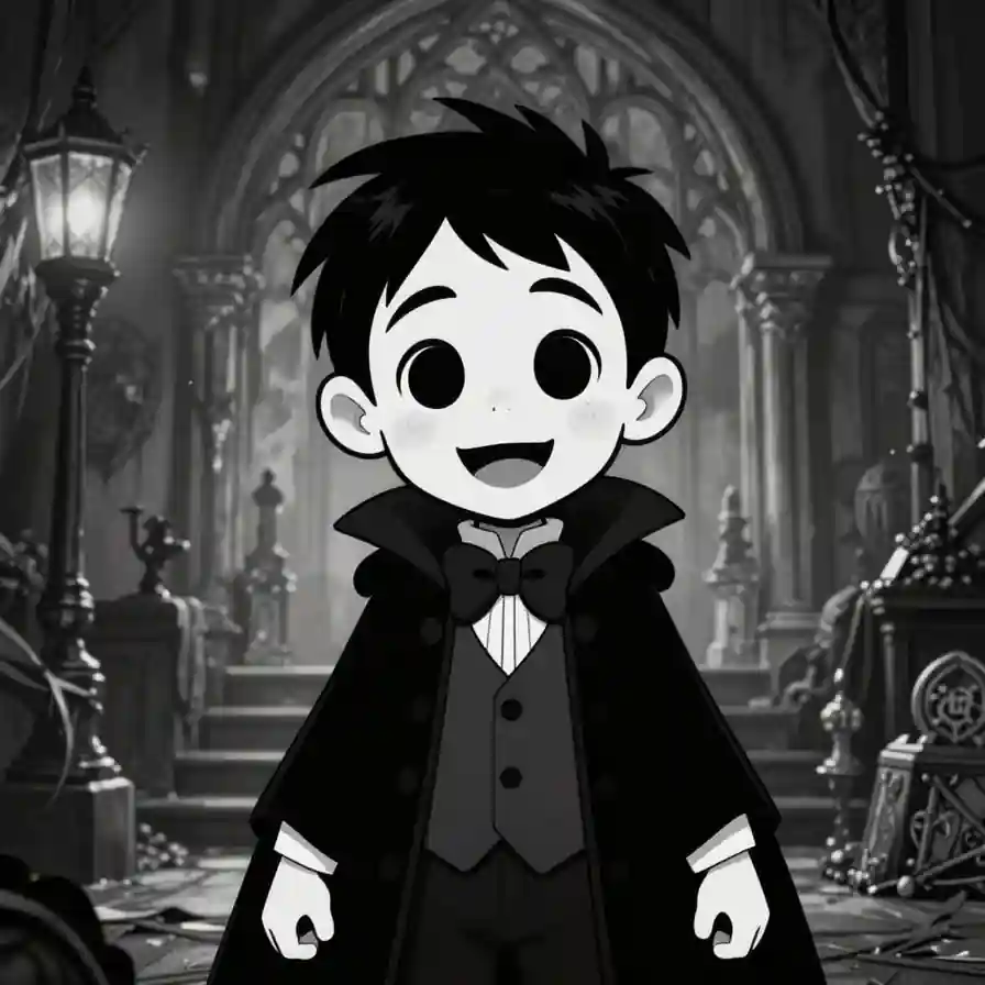 Gothic Comic solution proof sample