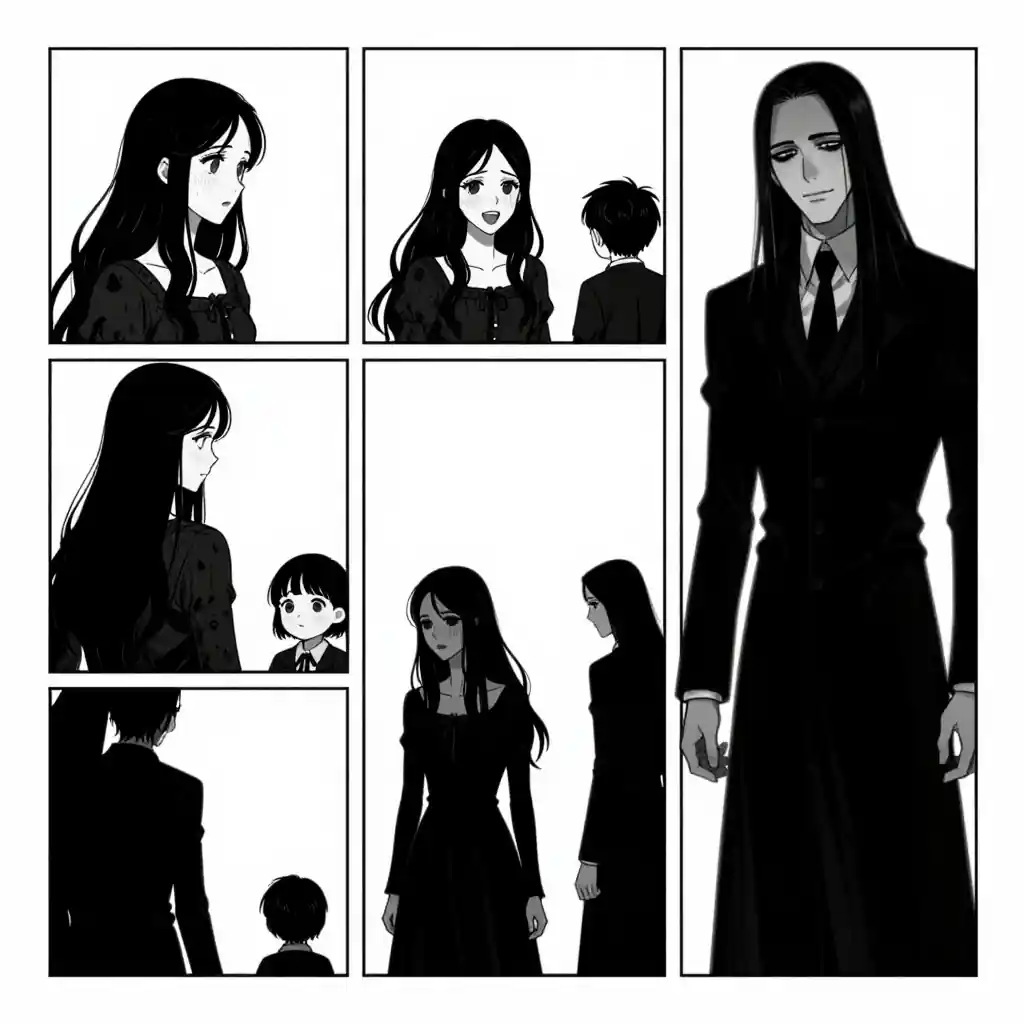 Gothic Comic story problem sample 3