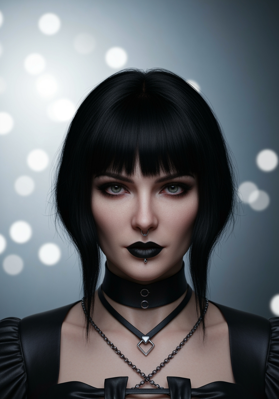 Realistic version of anime OC