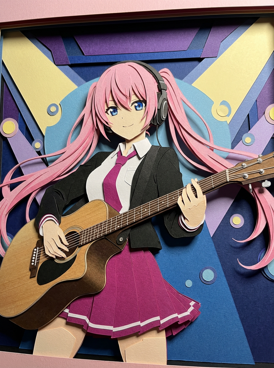 AI Paper Cutout Generator