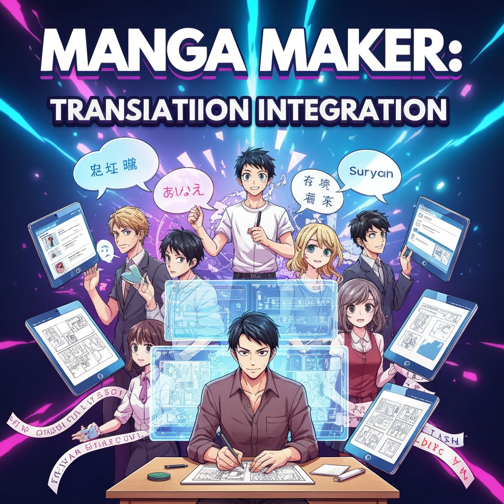 Manga Maker translation integration