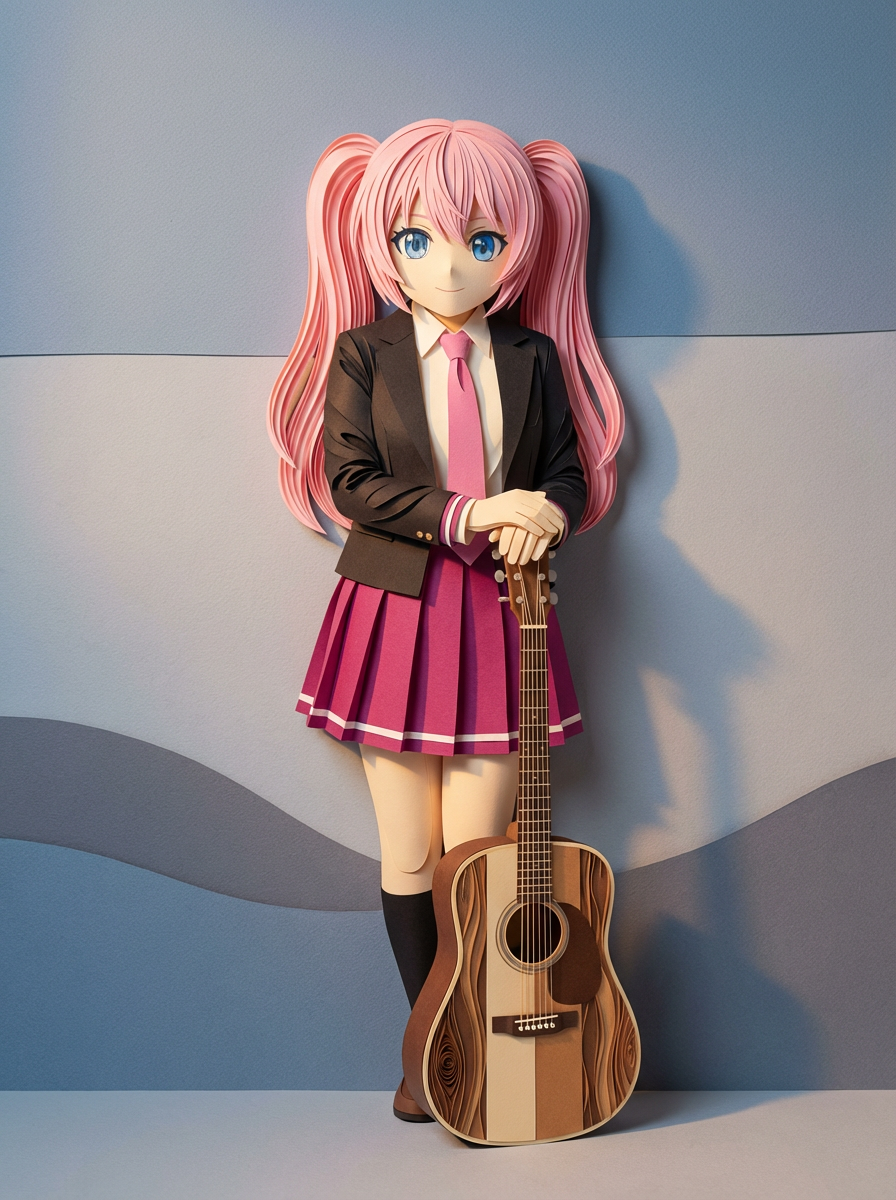 AI Paper Cutout Generator demo 1