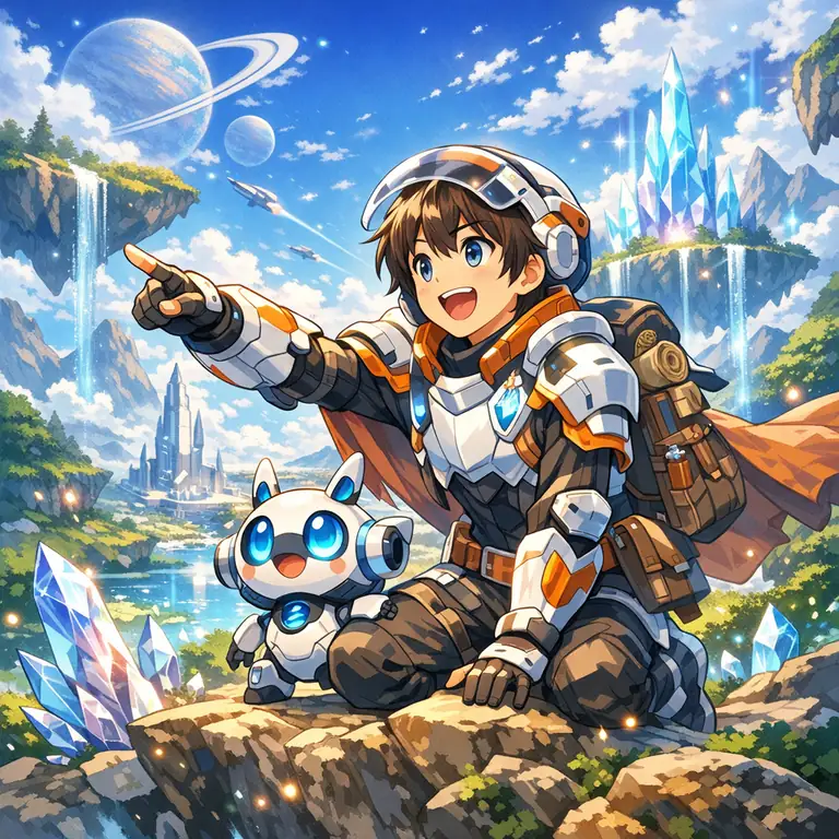 Sci-Fi Manga story problem sample 3