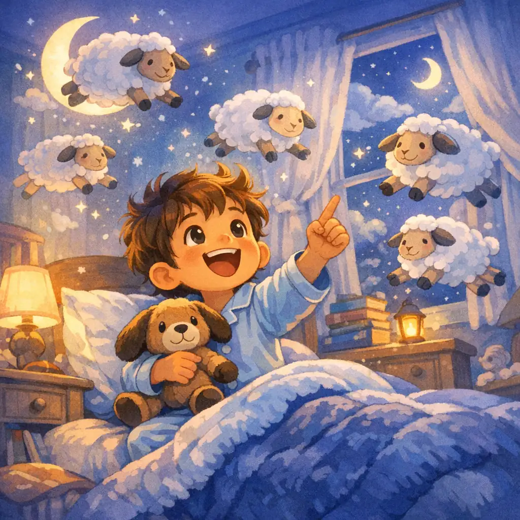The Midnight Sheep Parade story problem sample 3