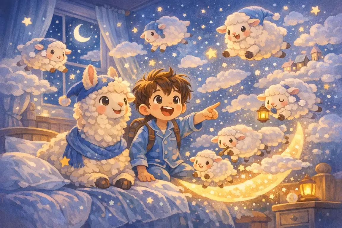 The Midnight Sheep Parade generated style sample
