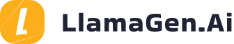 LlamaGen.ai Logo Light
