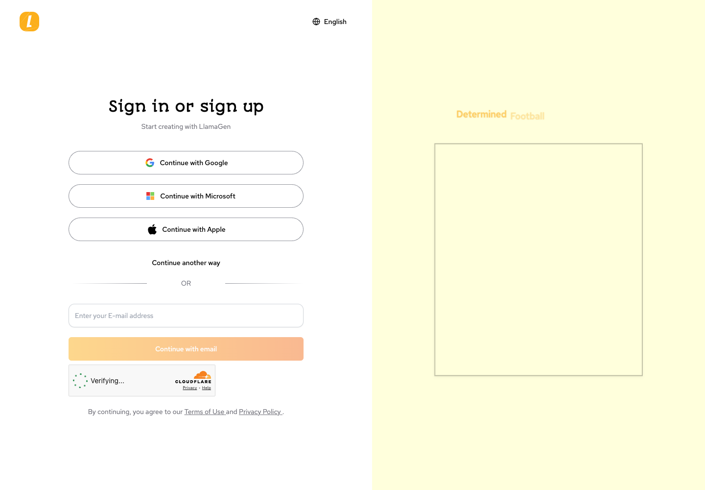 LlamaGen.AI storyboard workflow screenshot showing scene cards and generated visual planning
