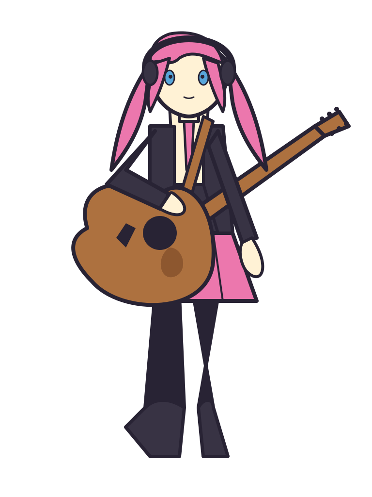 Lumi: Music studio · Play guitar