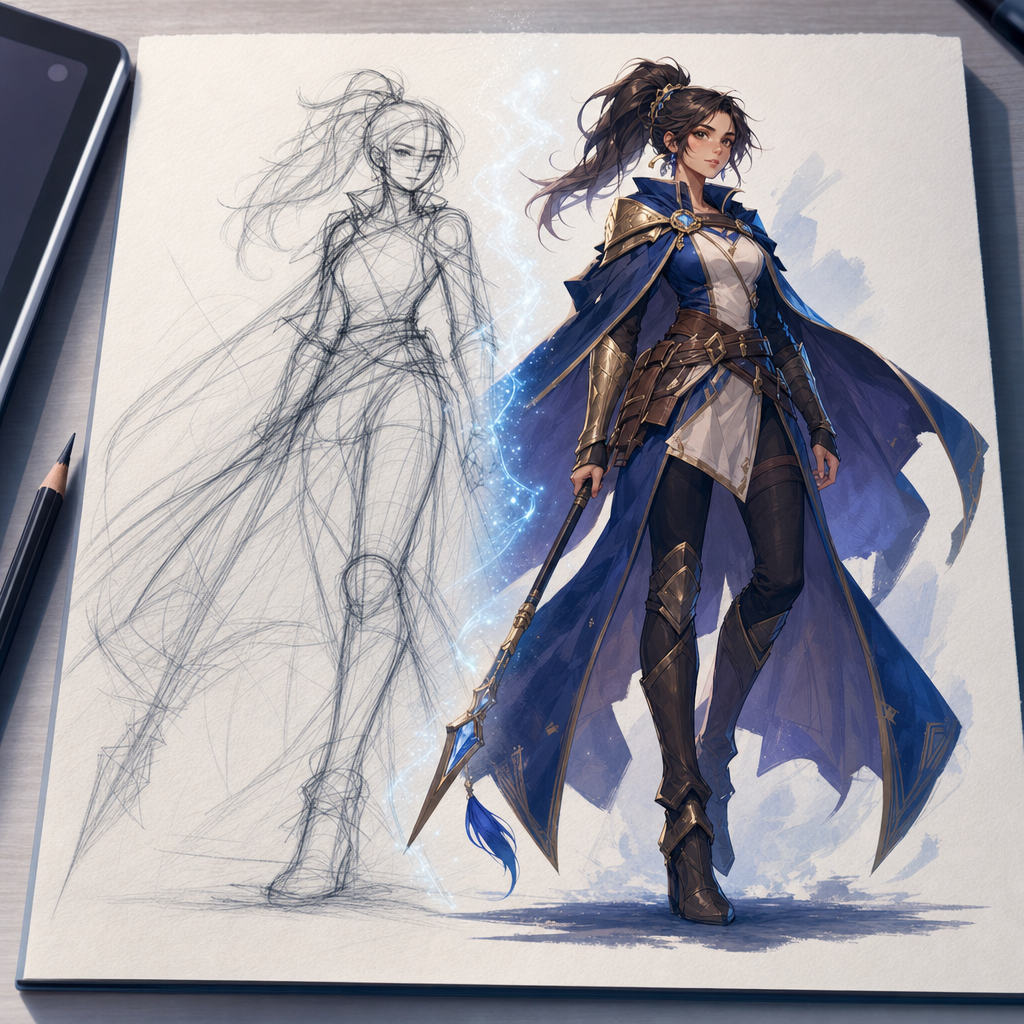 Sketch-Draw