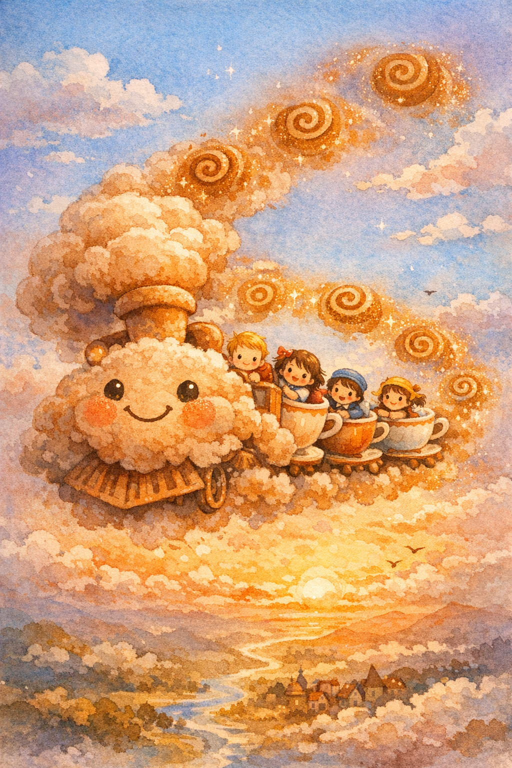 The Cinnamon Cloud Train