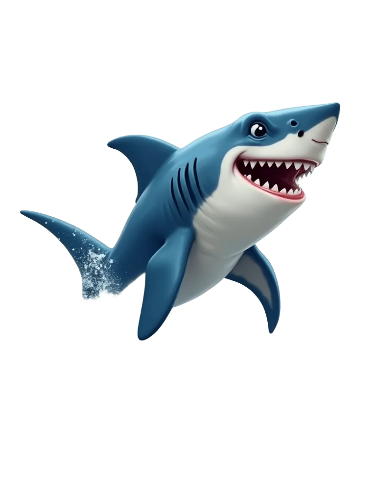 Surfing Shark