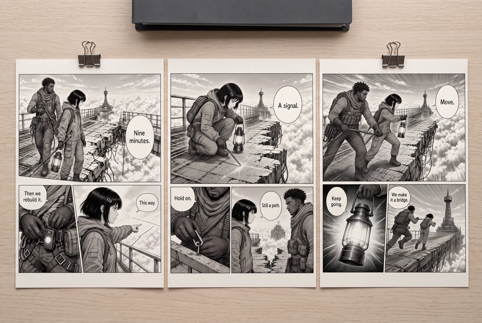 Manga Background Continuity: Keep Every Scene Oriented | LlamaGen