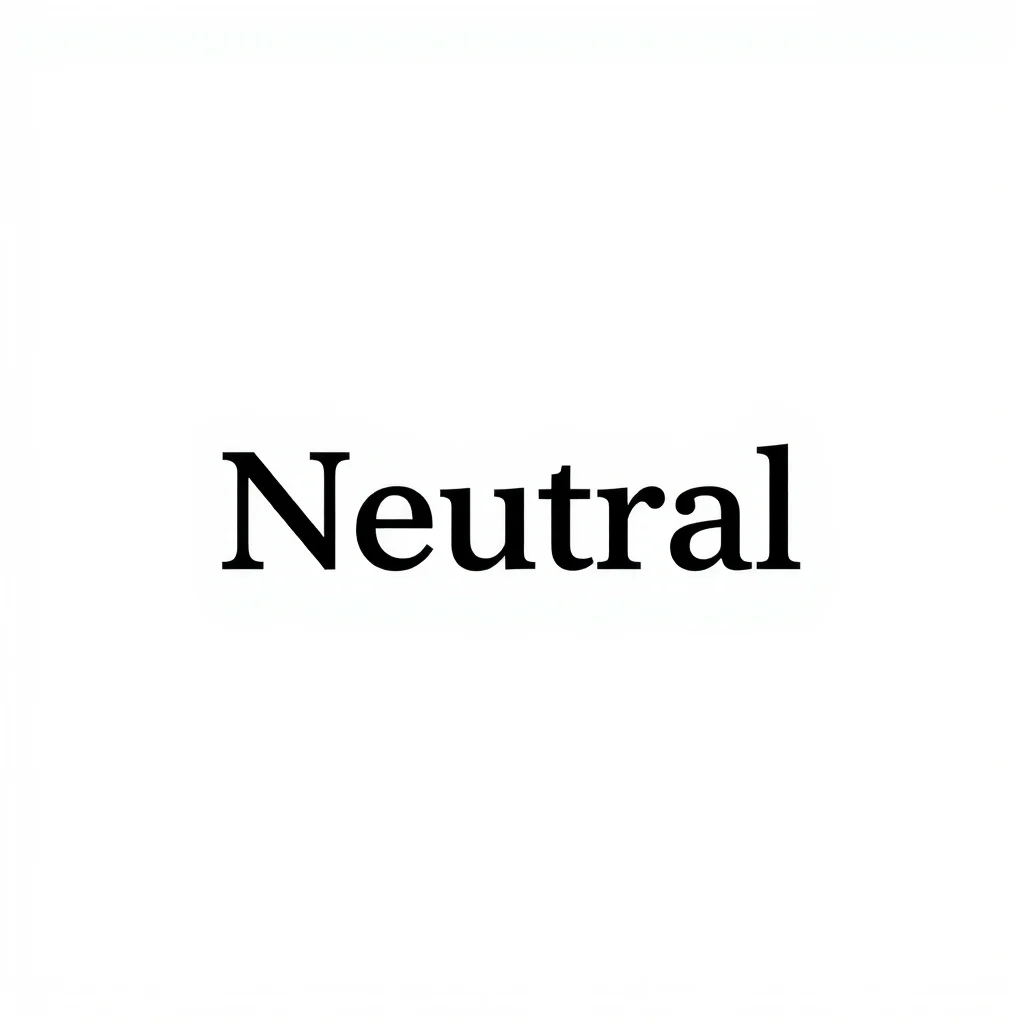 Neutral Style | No Style