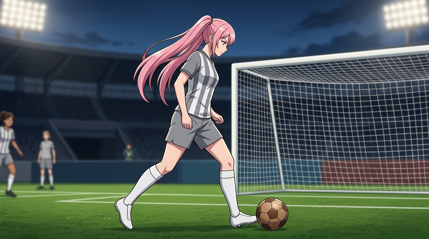 Soccer Motion first keyframe