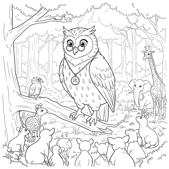 Free AI Coloring Page Generator