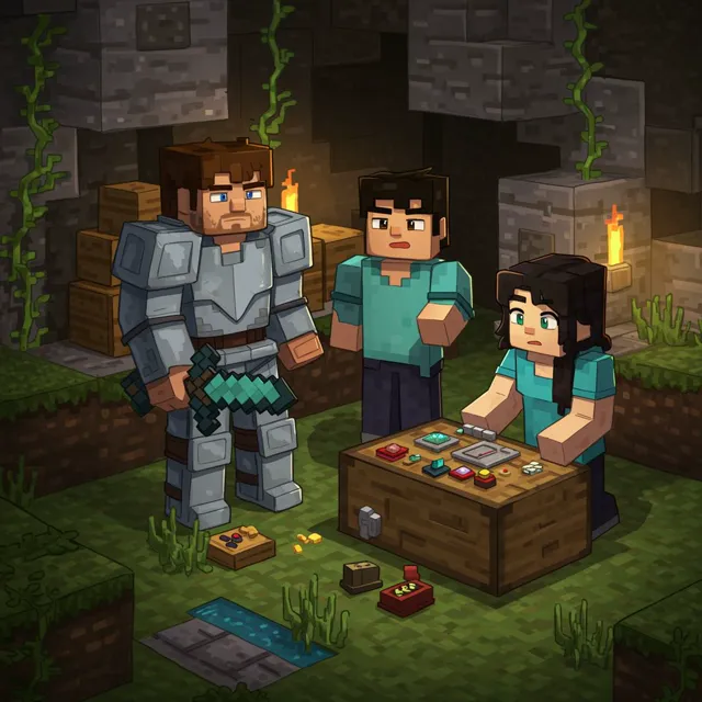 Hem leads the couple to a safer location and strategizes survival.