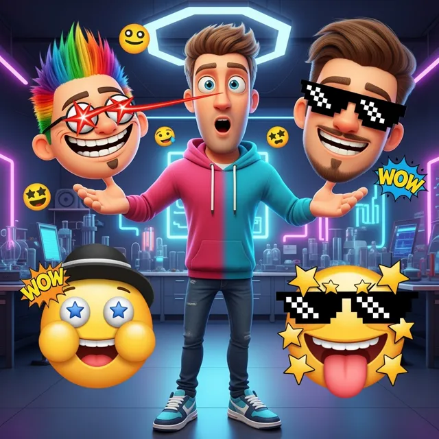 AI Meme Expression Pack Funny Competition