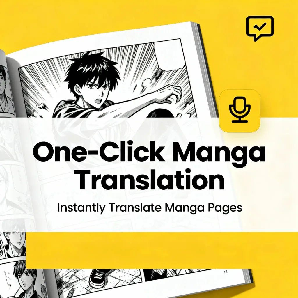 Instantly Translate Manga Created With Our Manga Maker