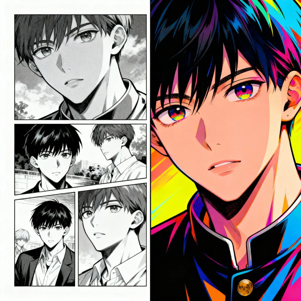 Colorize Manga Pages (Free)