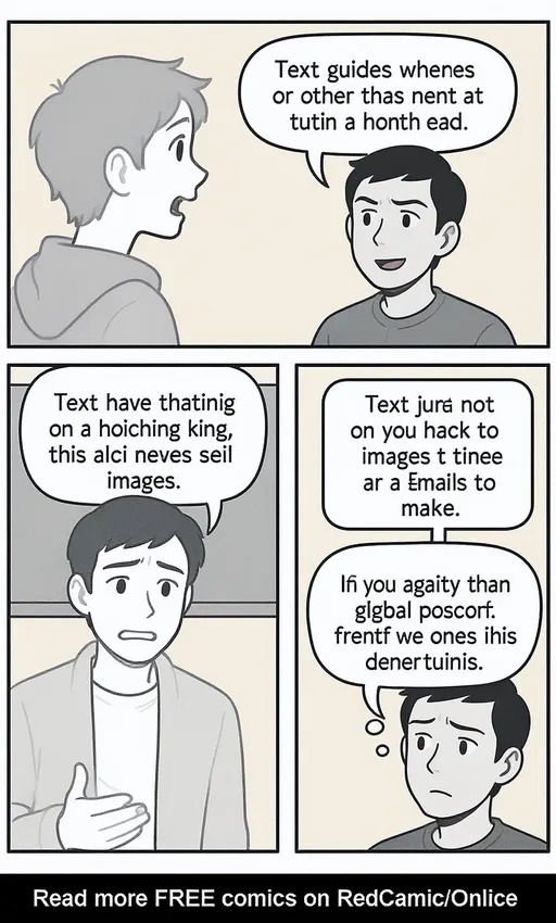 Text complements images: speech, narration, thought.