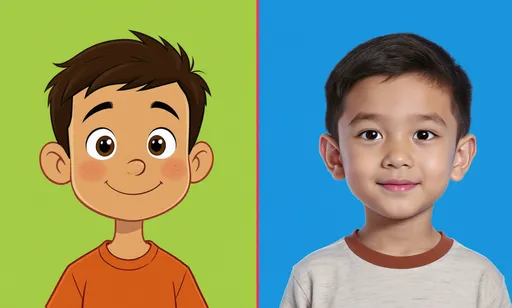 Convert Cartoon to Realistic Photo in One Click