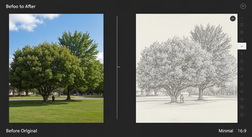 High quality sketch conversion example