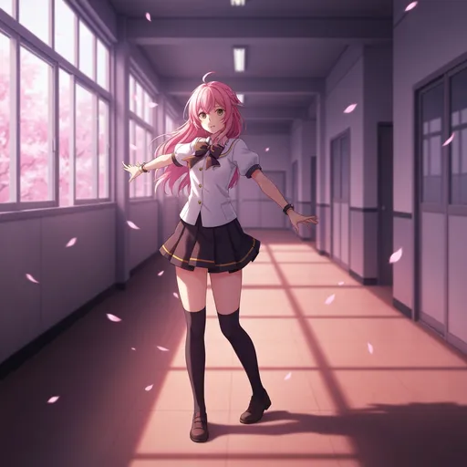 Pink Hair Magical Girl