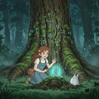 Studio Ghibli keyframe style, Hayao Miyazaki watercolor backgrounds, anime, manga