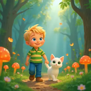 cartoon animation style, simplified features, bright colors, Disney-like animation, family-friendly