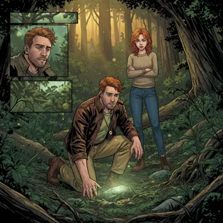 A dynamic Marvel Comics style illustration