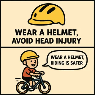 Traffic rules education comics