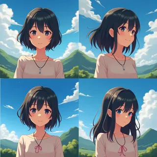 Atey Ghailan and Kantoku anime style