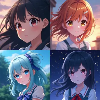 Create a stunning anime key visual that embodies the essence of high-definition aesthetics. Focus on vibrant colors, intricate details, and a captivating composition that highlights the anime style.