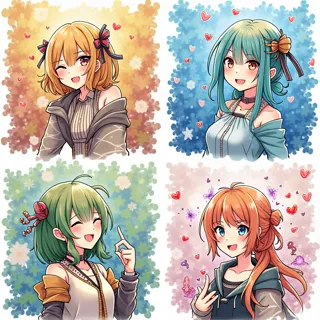 Create a captivating anime illustration with a dynamic sketch style, showcasing vibrant characters and intricate backgrounds that evoke emotion and storytelling.