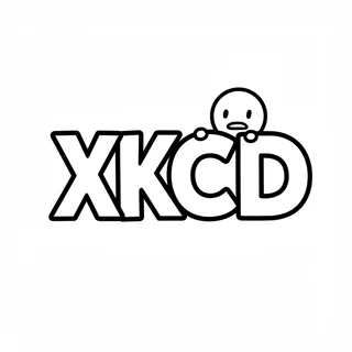 XKCD illustration style, a webcomic by Randall Munroe, renowned for its sharp wit, deep scientific curiosity, and clever commentary on technology, culture, and human nature, characterized by a minimalist line-art style with simple stick-figure characters, clean white backgrounds, and occasional intricate diagrams for scientific or humorous effect.