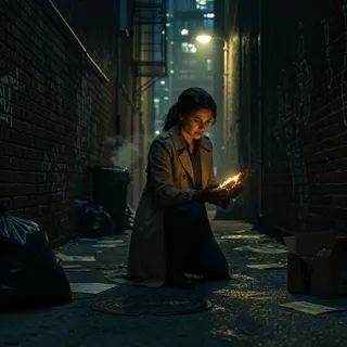 cinematic comic illustration