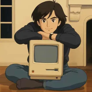 the style of Studio Ghibli, Hayao Miyazaki watercolor backgrounds, 1980s cel-animation grain effect,anime, manga