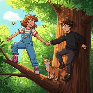 Contemporary webtoon style