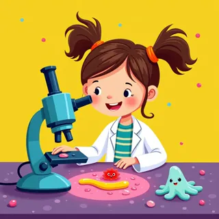 Children's Science Book Illustration Style Guide