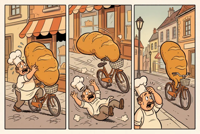 A Humorous Comic Strip