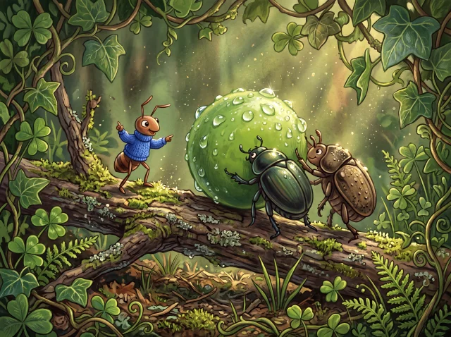 A Little Ant’s Big Job
