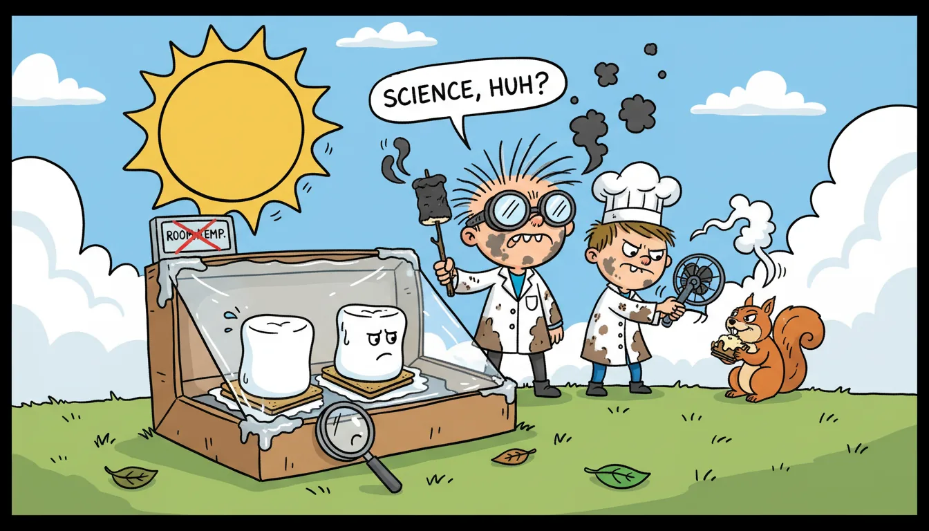 Solar Oven Fail