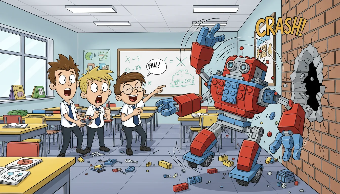 LEGO Robot Fail